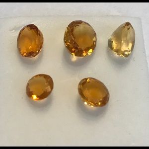 3.0 TCW Oval Cut Imperial Topaz Gemstones